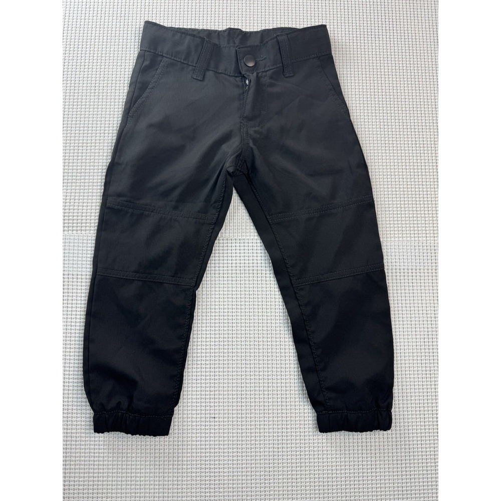 Wrangler Toddler Pants 3T Black Elastic Hem Outdoor Lightweight Joggers 9FATFBL